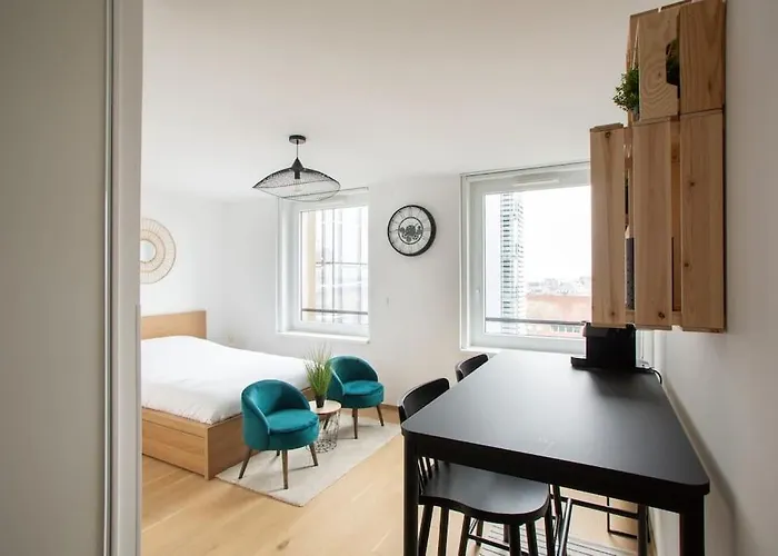 A L\'Horizon - Joli Studio Dans Strasbourg